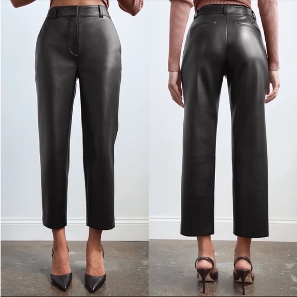 Babaton Pants - Aritzia Babaton Black Command Cropped Pant | Sz 0